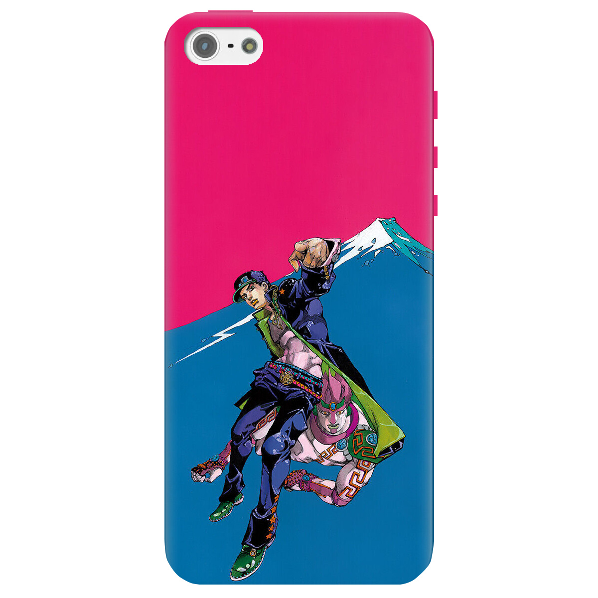 Чохол для Apple iPhone 5/5S прозорий Джотаро Куджо JoJo - фото 1 - Чохли для телефонів