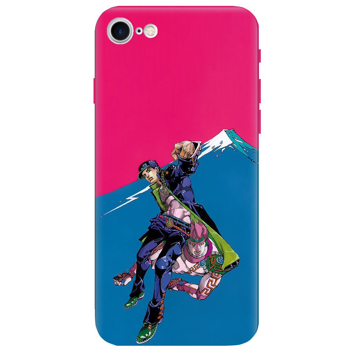 Чохол для Apple iPhone 7 прозорий Джотаро Куджо JoJo - фото 1 Чохол для Apple iPhone 7 прозорий Джотаро Куджо JoJo - фото 1 - Чохли для телефонів