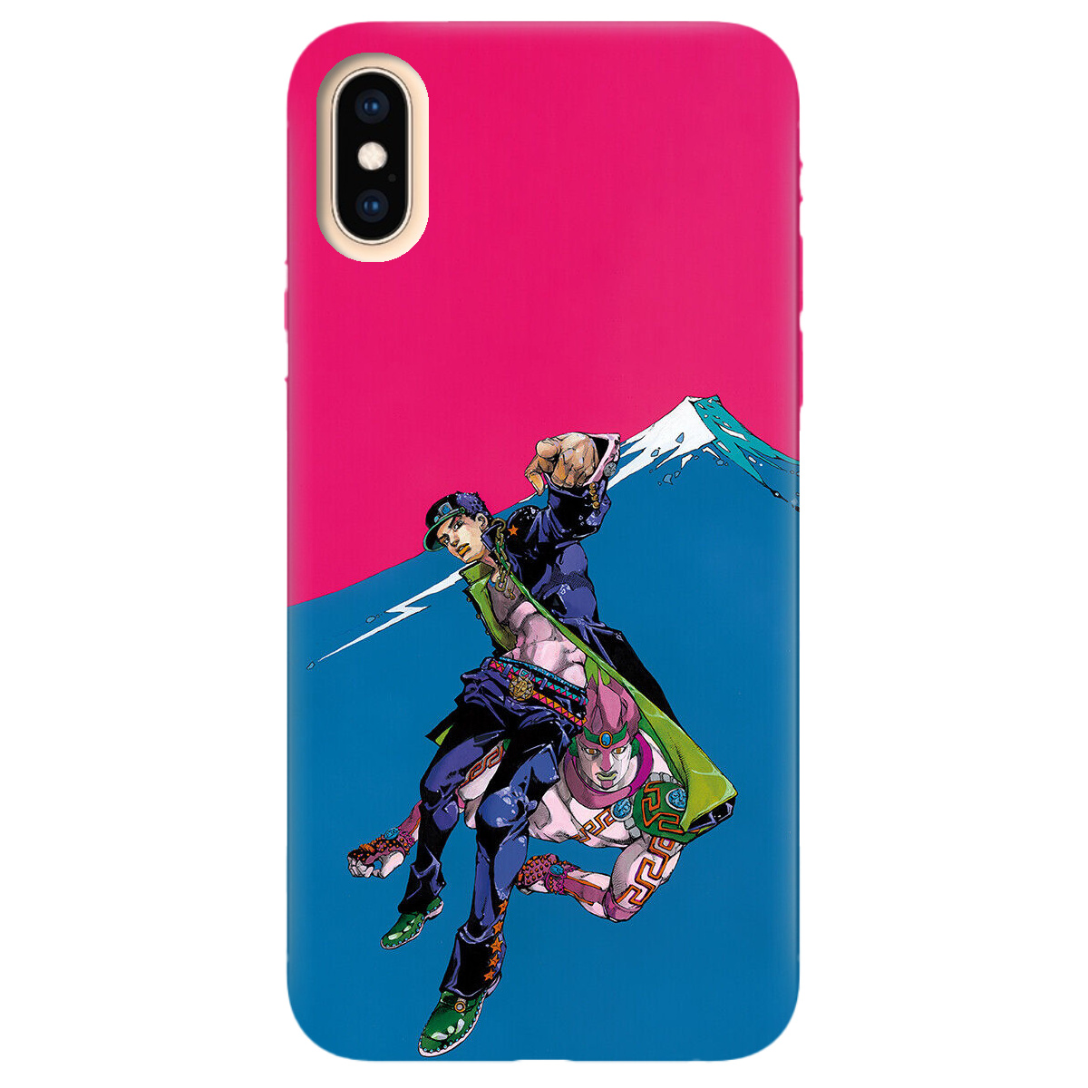 Чехол для Apple iPhone X прозрачный Джотаро Куджо JoJo - фото 1 Чехол для Apple iPhone X прозрачный Джотаро Куджо JoJo - фото 1 - Чехлы для телефонов