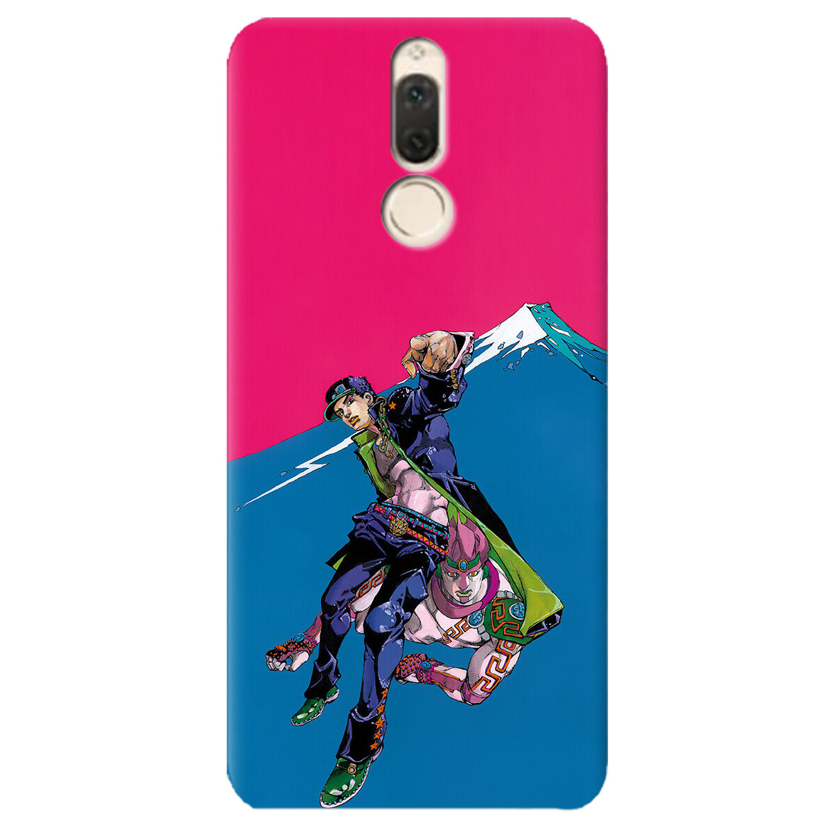 Чехол для Huawei Mate 10 Lite прозрачный Джотаро Куджо JoJo - фото 1 - Чехлы для телефонов