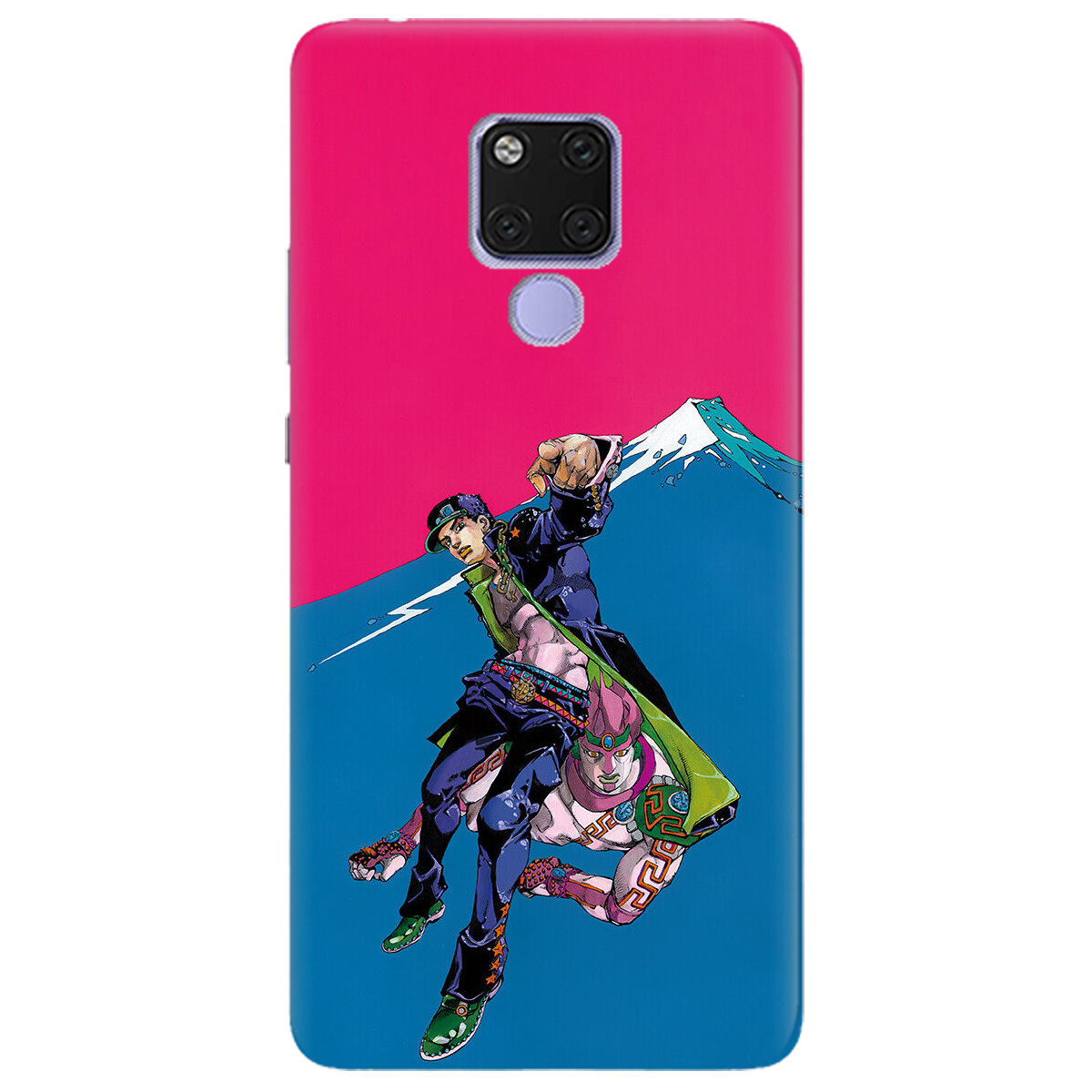 Чехол для Huawei Mate 20 прозрачный Джотаро Куджо JoJo - фото 1 - Чехлы для телефонов