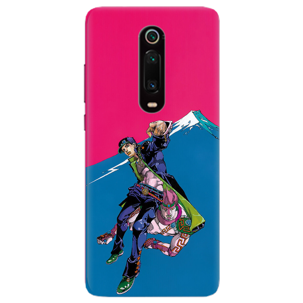 Чехол для Xiaomi Mi 9T Pro прозрачный Джотаро Куджо JoJo - фото 1 Чехол для Xiaomi Mi 9T Pro прозрачный Джотаро Куджо JoJo - фото 1 - Чехлы для телефонов