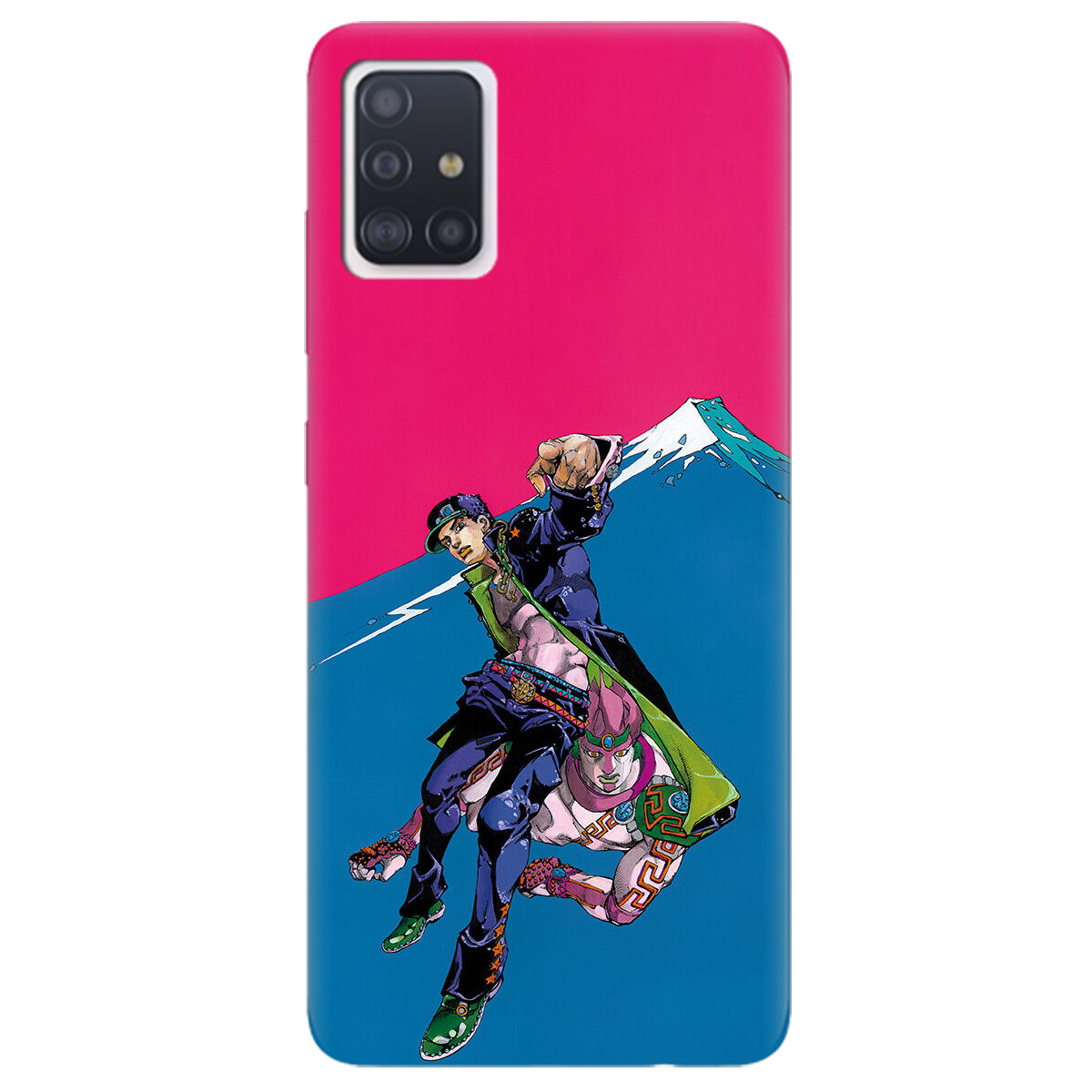 Чехол для Samsung Galaxy A51 прозрачный Джотаро Куджо JoJo - фото 1 Чехол для Samsung Galaxy A51 прозрачный Джотаро Куджо JoJo - фото 1 - Чехлы для телефонов