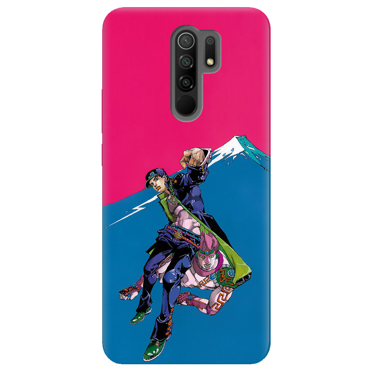 Чохол для Xiaomi Redmi 9 прозорий Джотаро Куджо JoJo - фото 1 - Чохли для телефонів