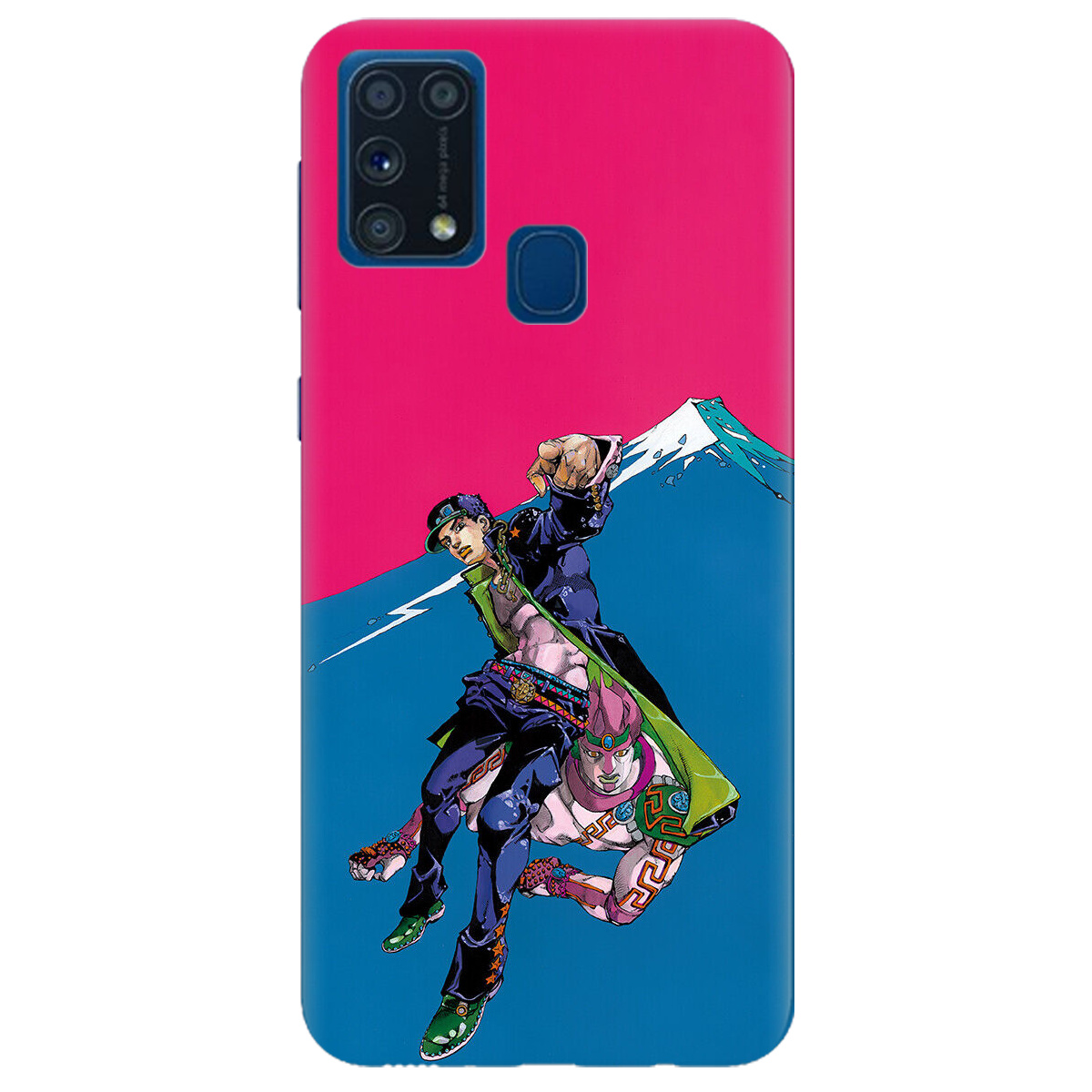 Чехол для Samsung Galaxy M31 прозрачный Джотаро Куджо JoJo - фото 1 - Чехлы для телефонов