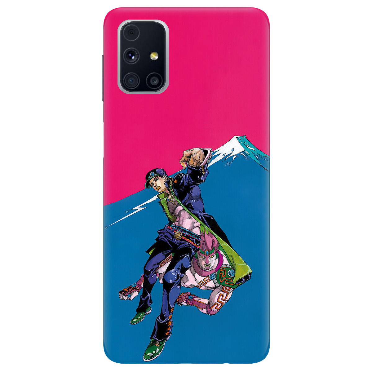 Чехол для Samsung Galaxy M31s прозрачный Джотаро Куджо JoJo - фото 1 - Чехлы для телефонов