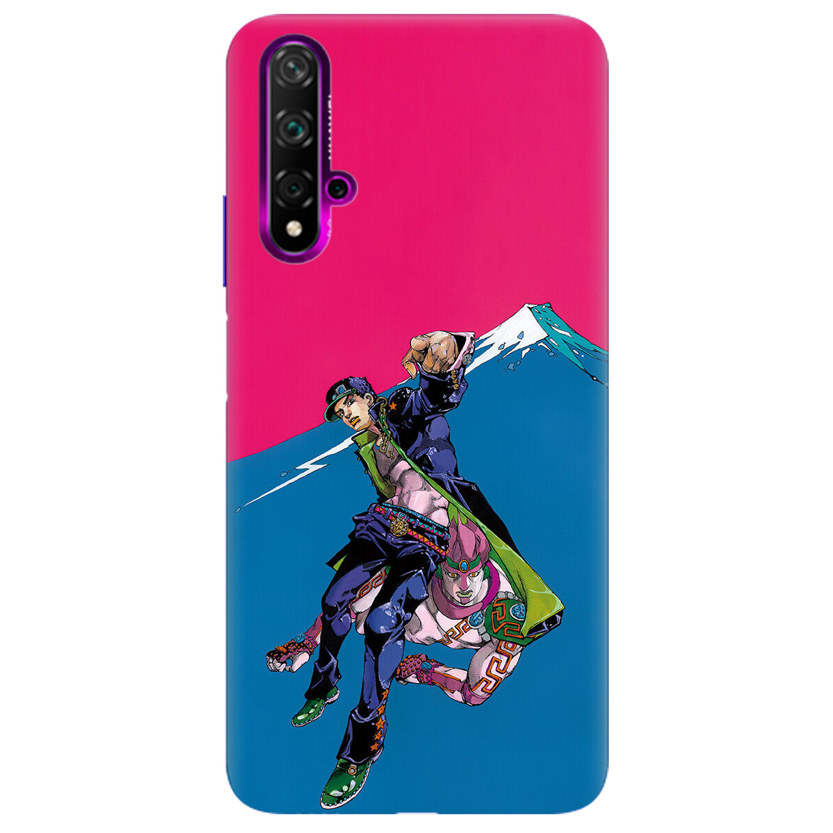 Чохол для Huawei Nova 5T прозорий Джотаро Куджо JoJo - фото 1 - Чохли для телефонів