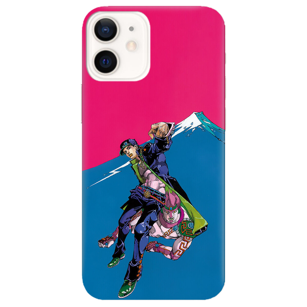 Чехол для Apple iPhone 12 Mini прозрачный Джотаро Куджо JoJo - фото 1 Чехол для Apple iPhone 12 Mini прозрачный Джотаро Куджо JoJo - фото 1 - Чехлы для телефонов