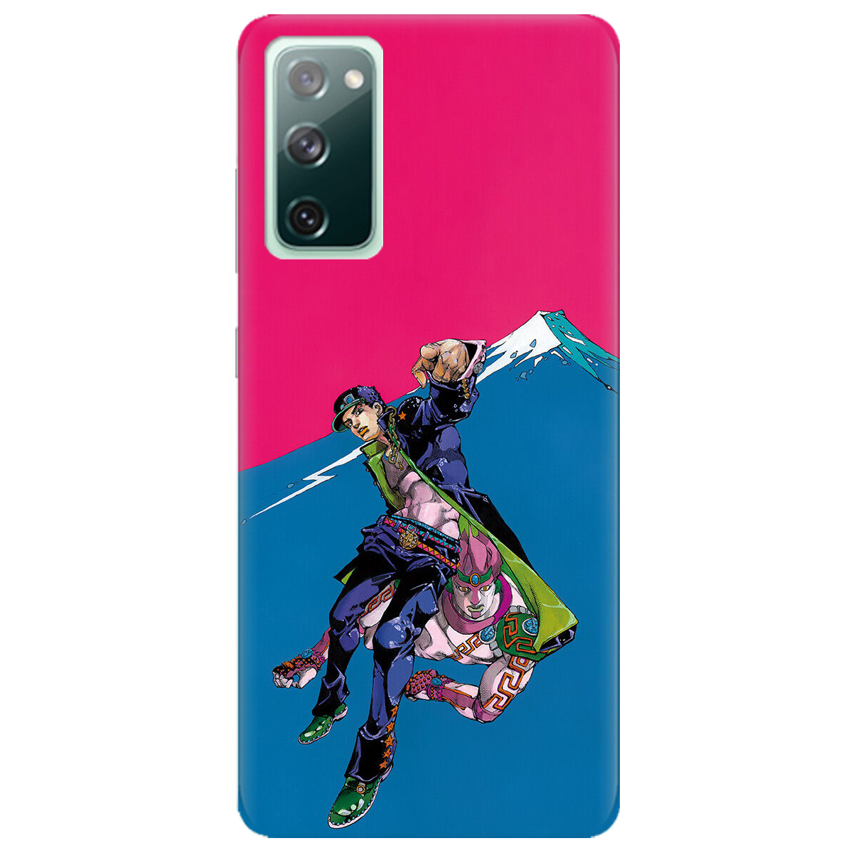 Чехол для Samsung Galaxy S20 FE прозрачный Джотаро Куджо JoJo - фото 1 - Чехлы для телефонов