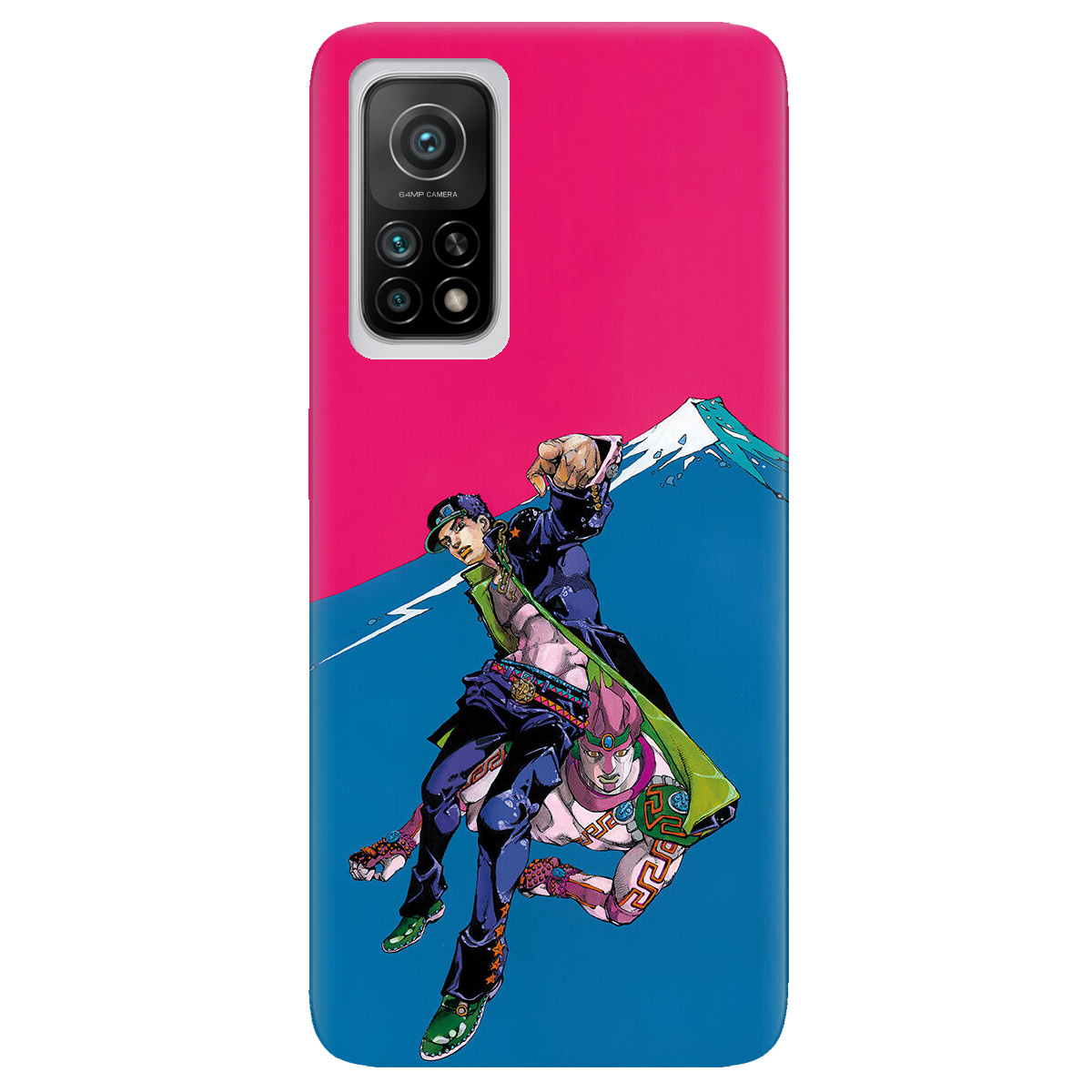 Чохол для Xiaomi Mi 10T/Mi 10T Pro прозорий Джотаро Куджо JoJo - фото 1 - Чохли для телефонів