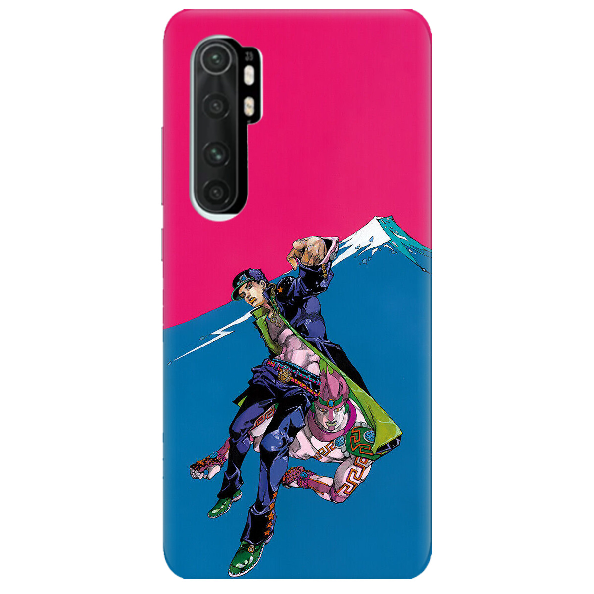 Чохол для Xiaomi Mi Note 10 Lite прозорий Джотаро Куджо JoJo - фото 1 - Чохли для телефонів