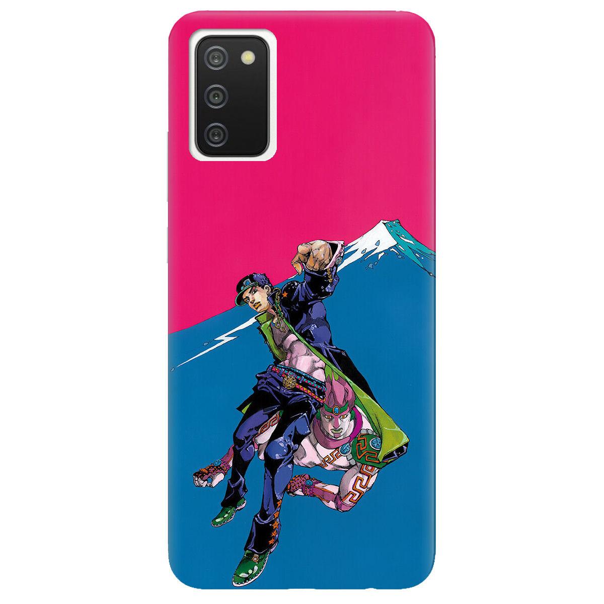 Чохол для Samsung Galaxy A02s прозорий Джотаро Куджо JoJo - фото 1 - Чохли для телефонів