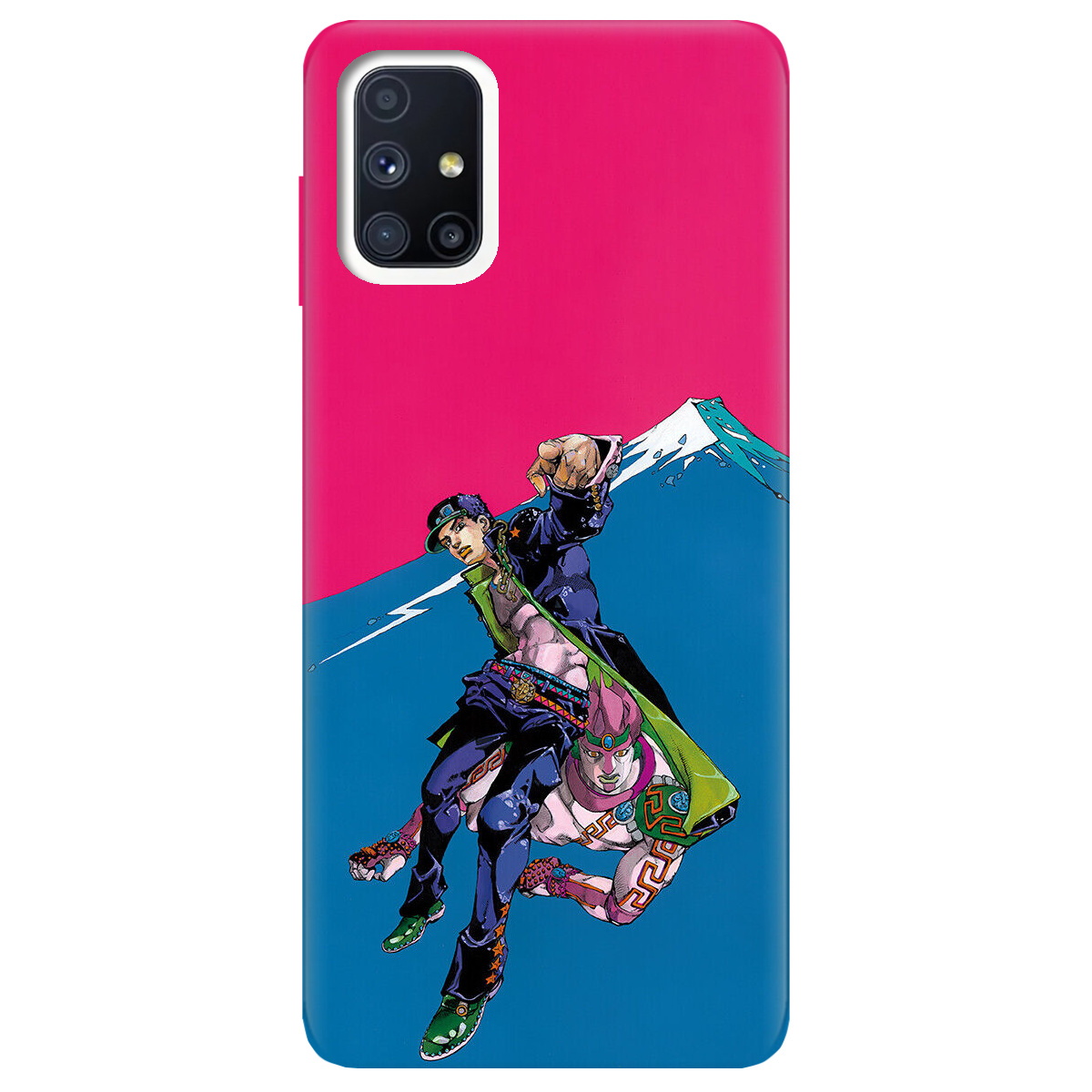 Чехол для Samsung Galaxy M51 прозрачный Джотаро Куджо JoJo - фото 1 - Чехлы для телефонов
