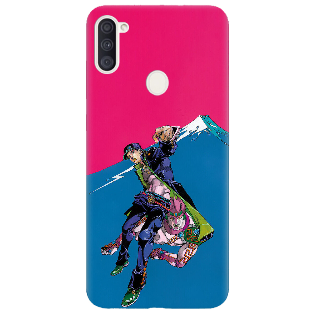 Чохол для Samsung Galaxy M11 прозорий Джотаро Куджо JoJo - фото 1 - Чохли для телефонів