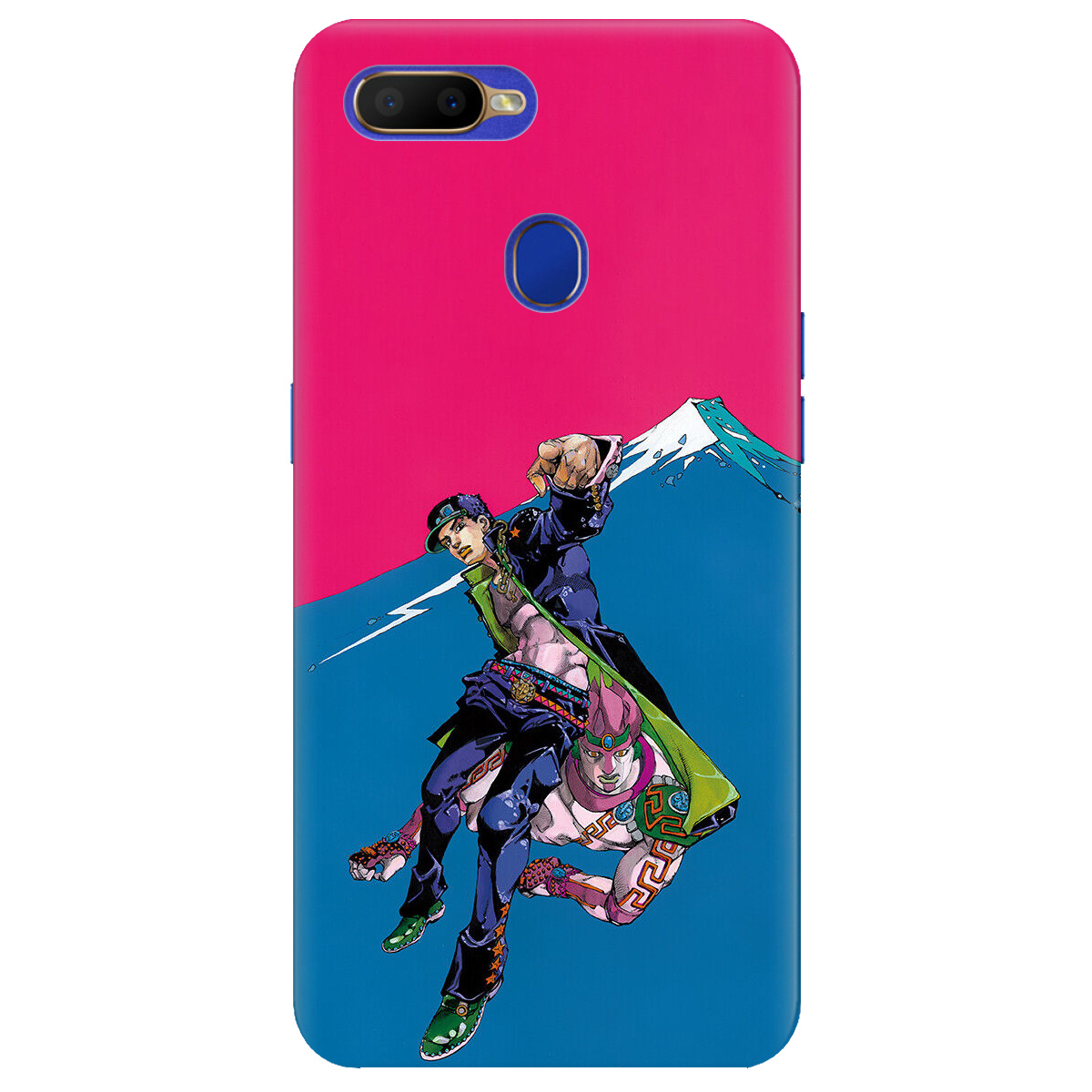 Чехол для Oppo A5s прозрачный Джотаро Куджо JoJo - фото 1 - Чехлы для телефонов