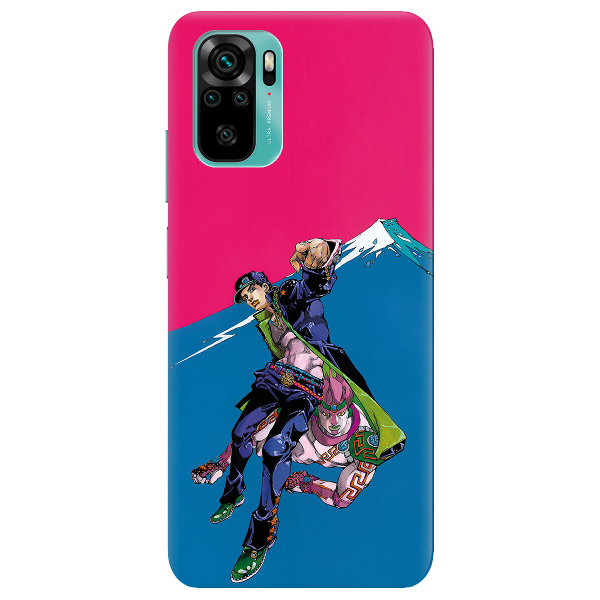 Чохол для Xiaomi Redmi Note 10s прозорий Джотаро Куджо JoJo - фото 1 - Чохли для телефонів