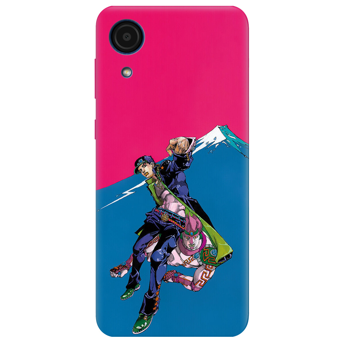 Чехол для Samsung Galaxy А03 Core прозрачный Джотаро Куджо JoJo - фото 1 - Чехлы для телефонов