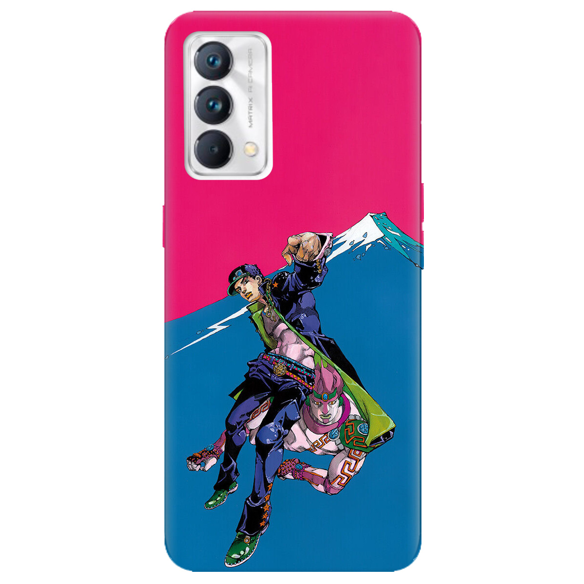 Чехол для Realme GT Master прозрачный Джотаро Куджо JoJo - фото 1 - Чехлы для телефонов