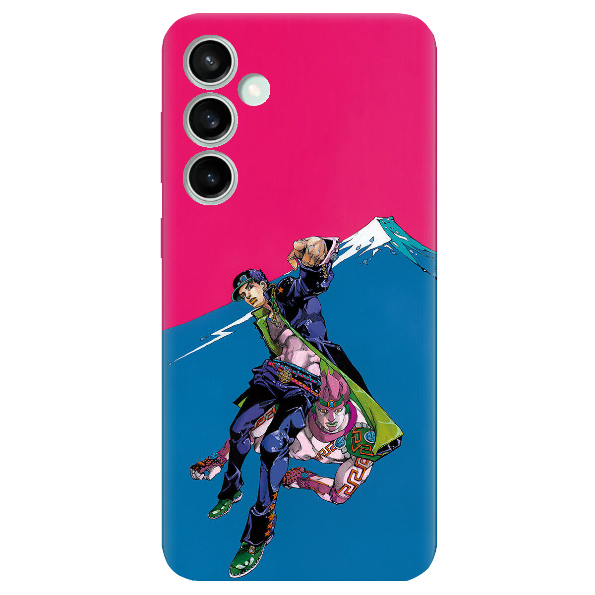 Чехол для Samsung Galaxy S23 FE прозрачный Джотаро Куджо JoJo - фото 1 - Чехлы для телефонов