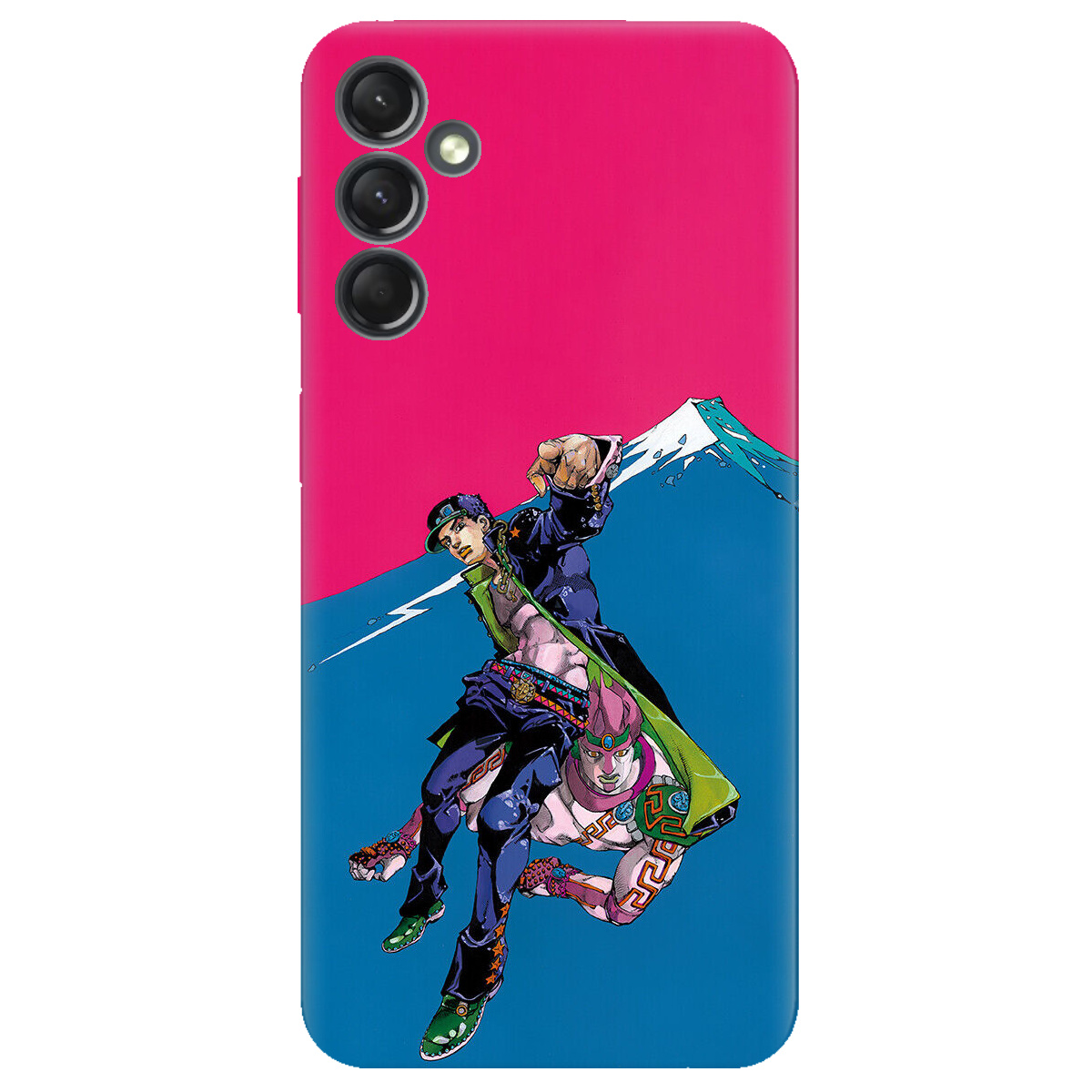 Чехол для Samsung Galaxy A25 прозрачный Джотаро Куджо JoJo - фото 1 - Чехлы для телефонов