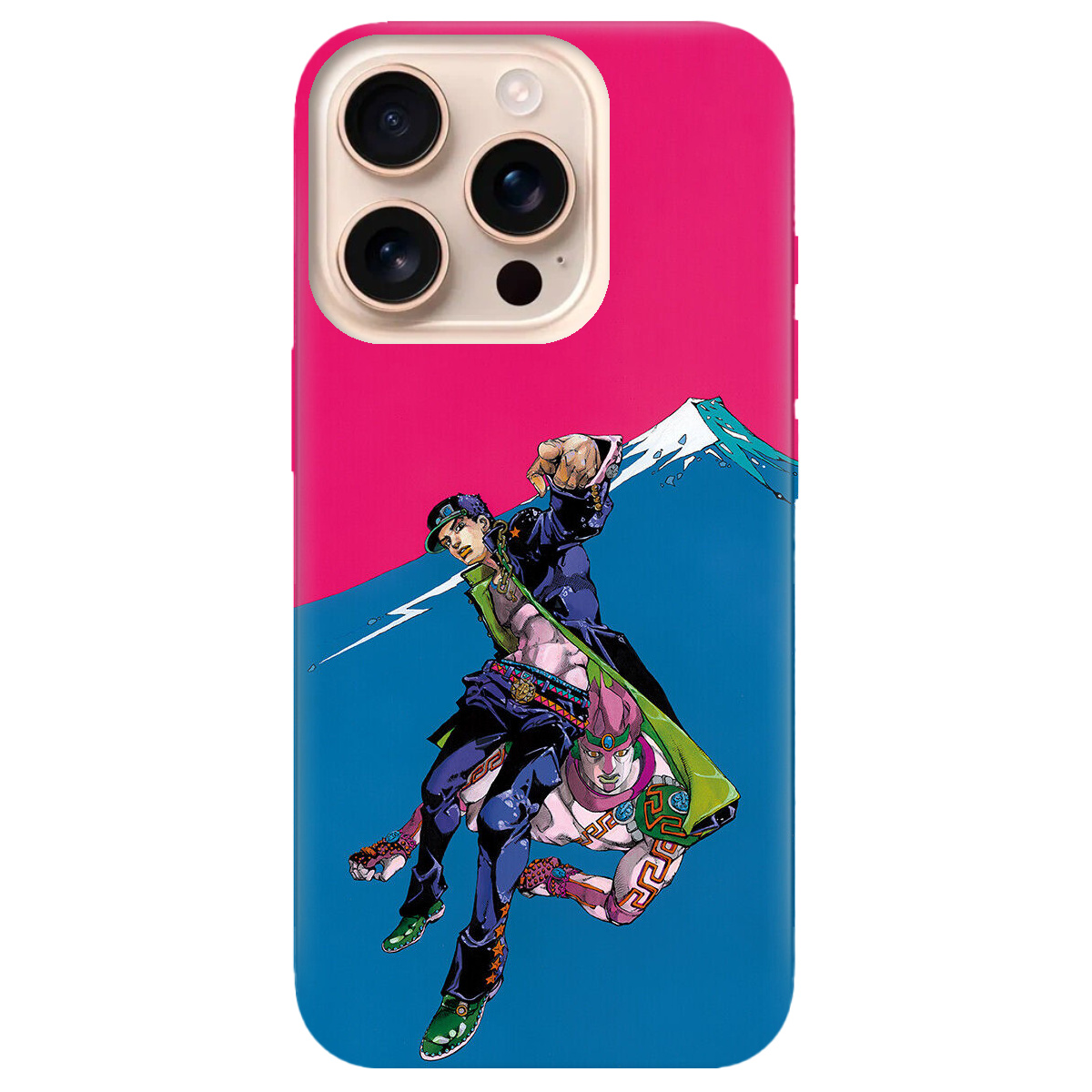 Чехол для Apple iPhone 16 Pro прозрачный Джотаро Куджо JoJo - фото 1 Чехол для Apple iPhone 16 Pro прозрачный Джотаро Куджо JoJo - фото 1 - Чехлы для телефонов