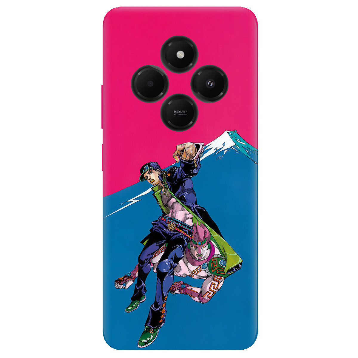 Чохол для Xiaomi Poco C75 прозорий Джотаро Куджо JoJo - фото 1 - Чохли для телефонів