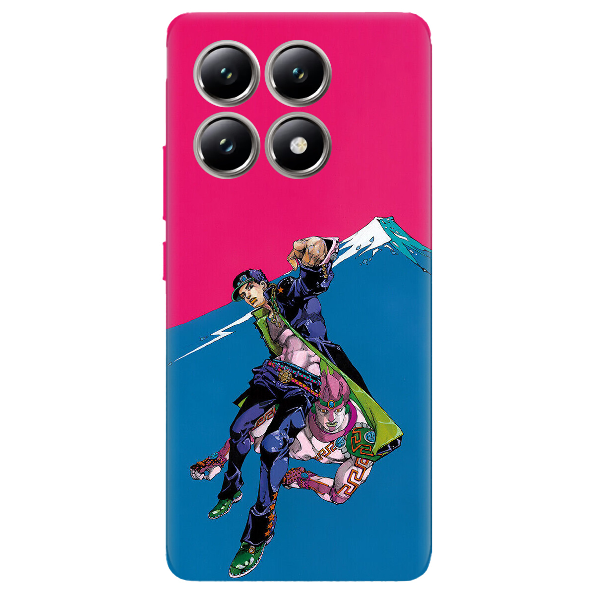 Чехол для Xiaomi 14T прозрачный Джотаро Куджо JoJo - фото 1 - Чехлы для телефонов