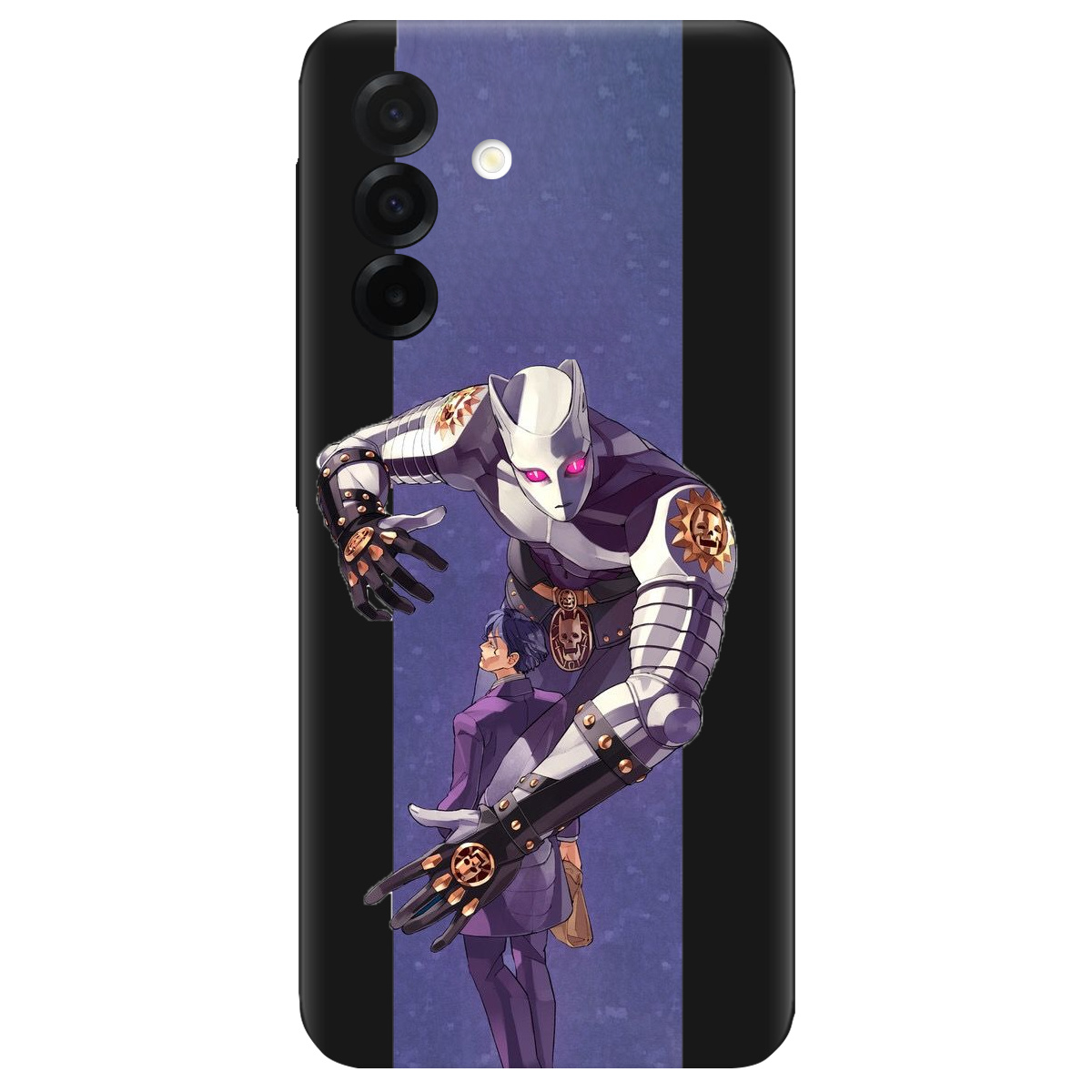 Чехол для Samsung Galaxy A26 5G черный матовый soft touch Killer Queen JoJo - фото 1 - Чехлы для телефонов