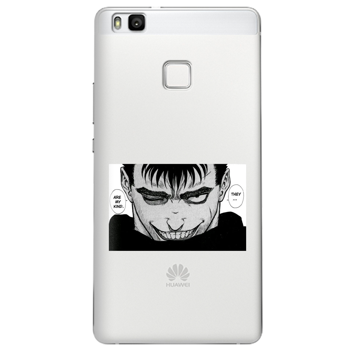 Чохол для Huawei P9 Lite прозорий Ґатс Берсерк Berserk - фото 1 - Чохли для телефонів