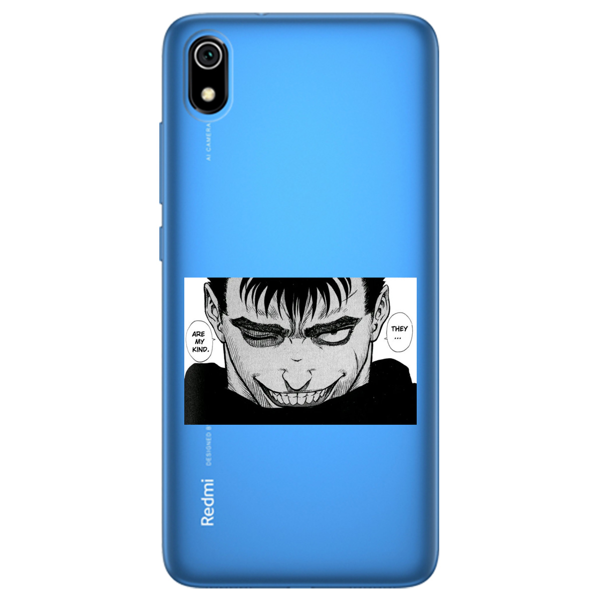 Чохол для Xiaomi Redmi 7A прозорий Ґатс Берсерк Berserk - фото 1 - Чохли для телефонів