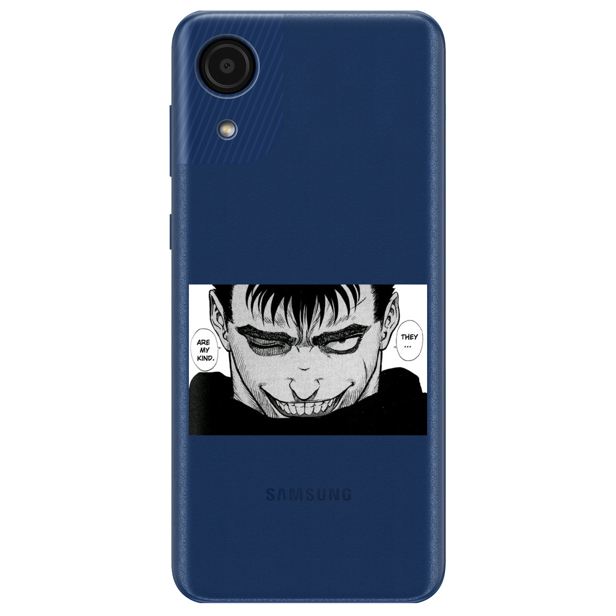 Чохол для Samsung Galaxy А03 Core прозорий Ґатс Берсерк Berserk - фото 1 Чохол для Samsung Galaxy А03 Core прозорий Ґатс Берсерк Berserk - фото 1 - Чохли для телефонів