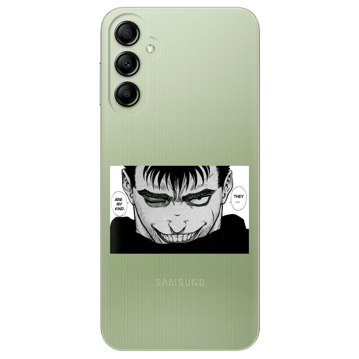 Чохол для Samsung Galaxy A14 прозорий Ґатс Берсерк Berserk - фото 1 - Чохли для телефонів