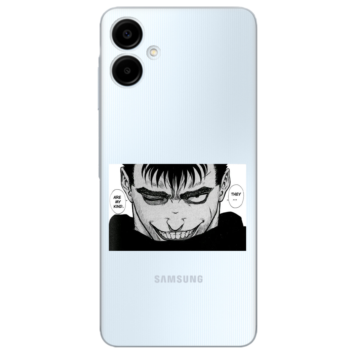 Чохол для Samsung Galaxy A06 прозорий Ґатс Берсерк Berserk - фото 1 Чохол для Samsung Galaxy A06 прозорий Ґатс Берсерк Berserk - фото 1 - Чохли для телефонів