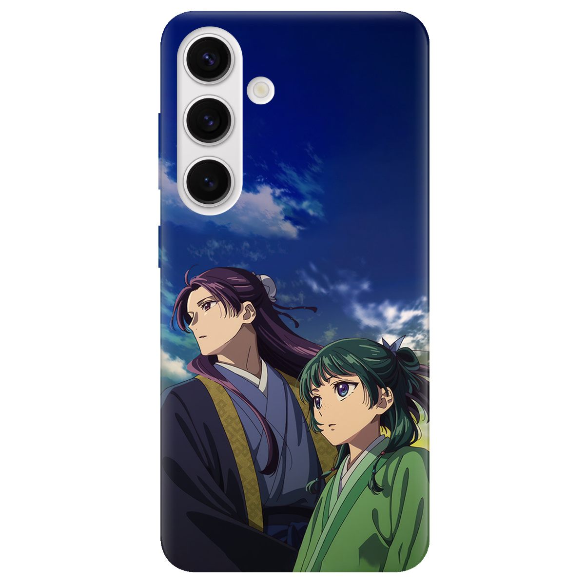 Чохол для Samsung Galaxy S25 Plus прозорий Under the same sky - фото 1 - Чохли для телефонів