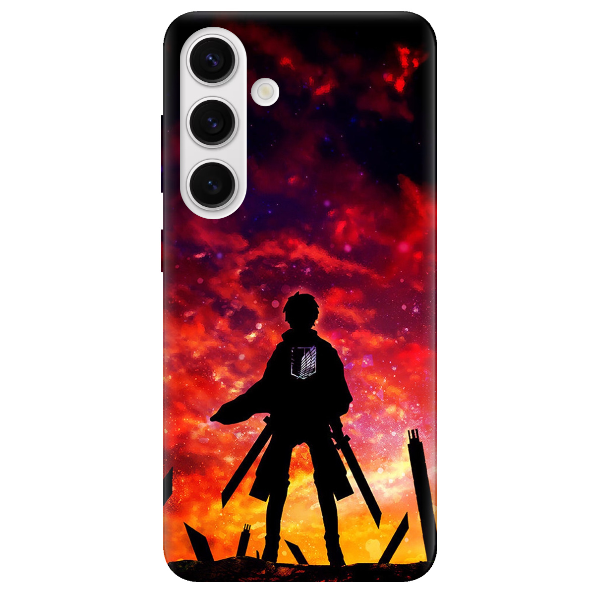 Чохол для Samsung Galaxy S25 Plus прозорий Захід сонця - фото 1 - Чохли для телефонів