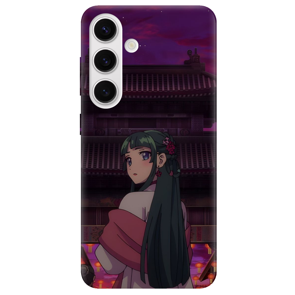 Чохол для Samsung Galaxy S24 Plus прозорий Маомао - фото 1 - Чохли для телефонів