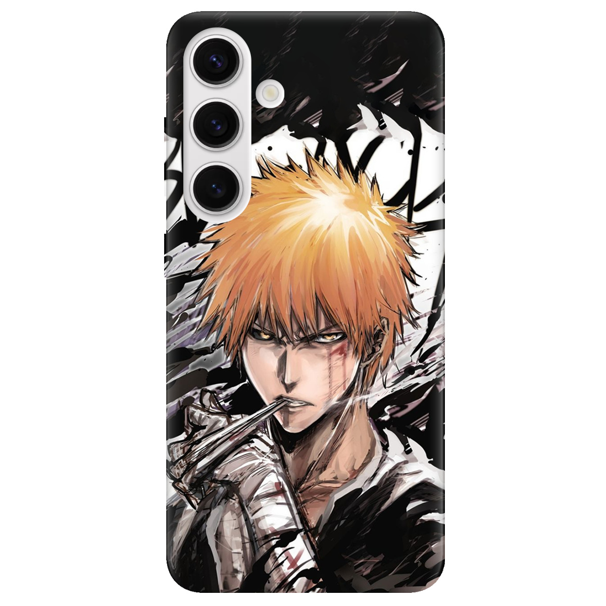 Чохол для Samsung Galaxy S24 Plus прозорий Ічіго - фото 1 - Чохли для телефонів