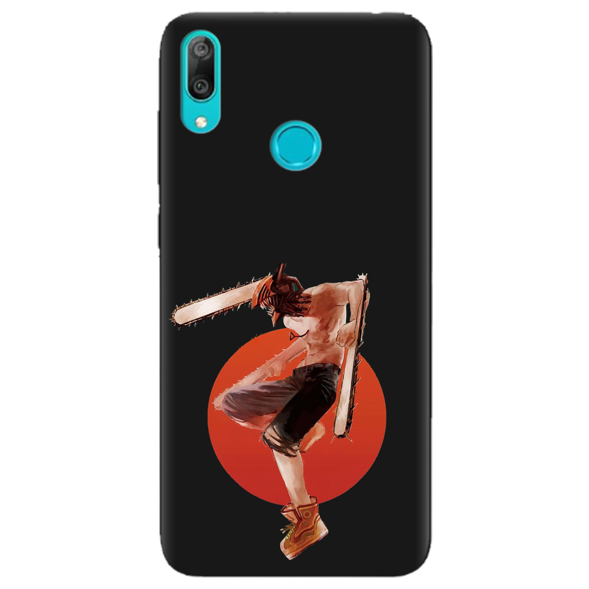 Чехол для Huawei Y7 2019 черный матовый soft touch Денджі - фото 1 Чехол для Huawei Y7 2019 черный матовый soft touch Денджі - фото 1 - Чехлы для телефонов