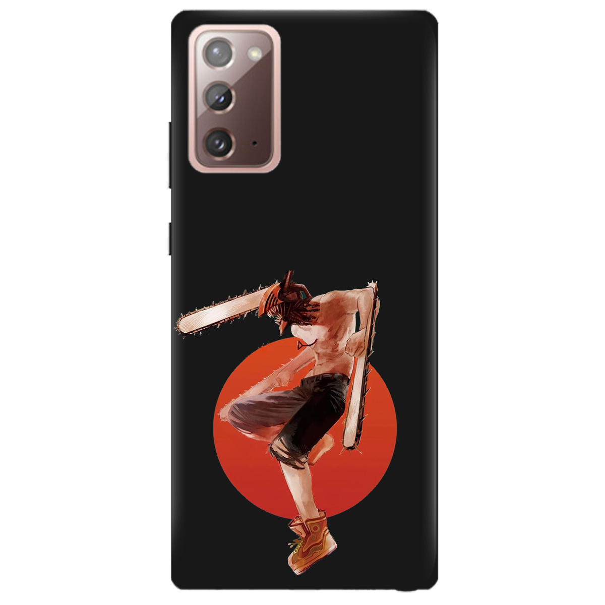 Чохол для Samsung Galaxy Note 20 чорний матовий soft touch Денджі - фото 1 Чохол для Samsung Galaxy Note 20 чорний матовий soft touch Денджі - фото 1 - Чохли для телефонів