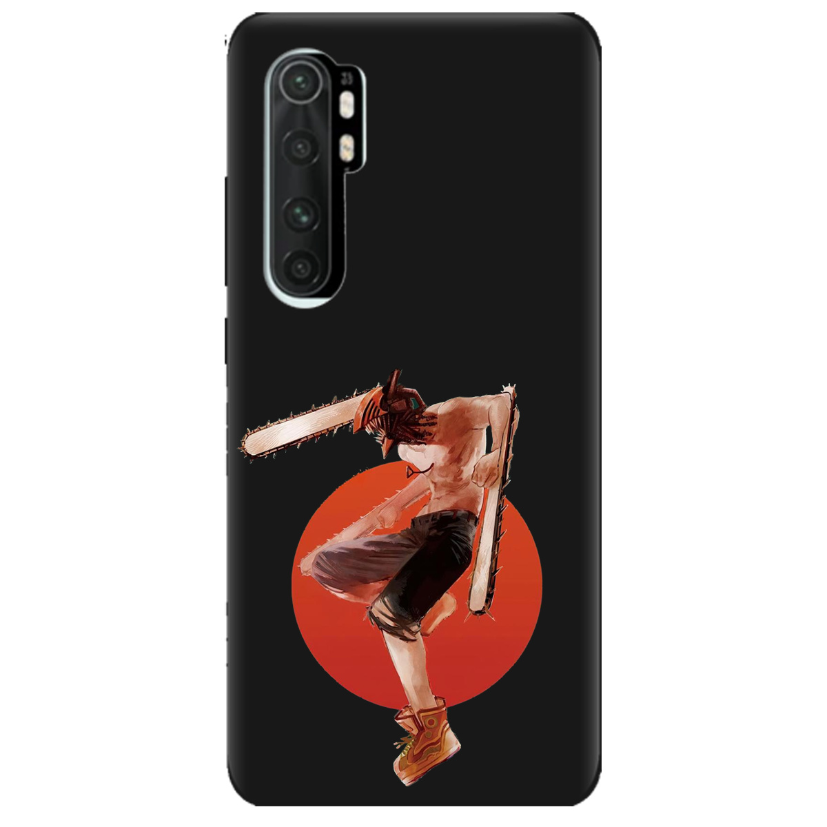 Чохол для Xiaomi Mi Note 10 Lite чорний матовий soft touch Денджі - фото 1 Чохол для Xiaomi Mi Note 10 Lite чорний матовий soft touch Денджі - фото 1 - Чохли для телефонів