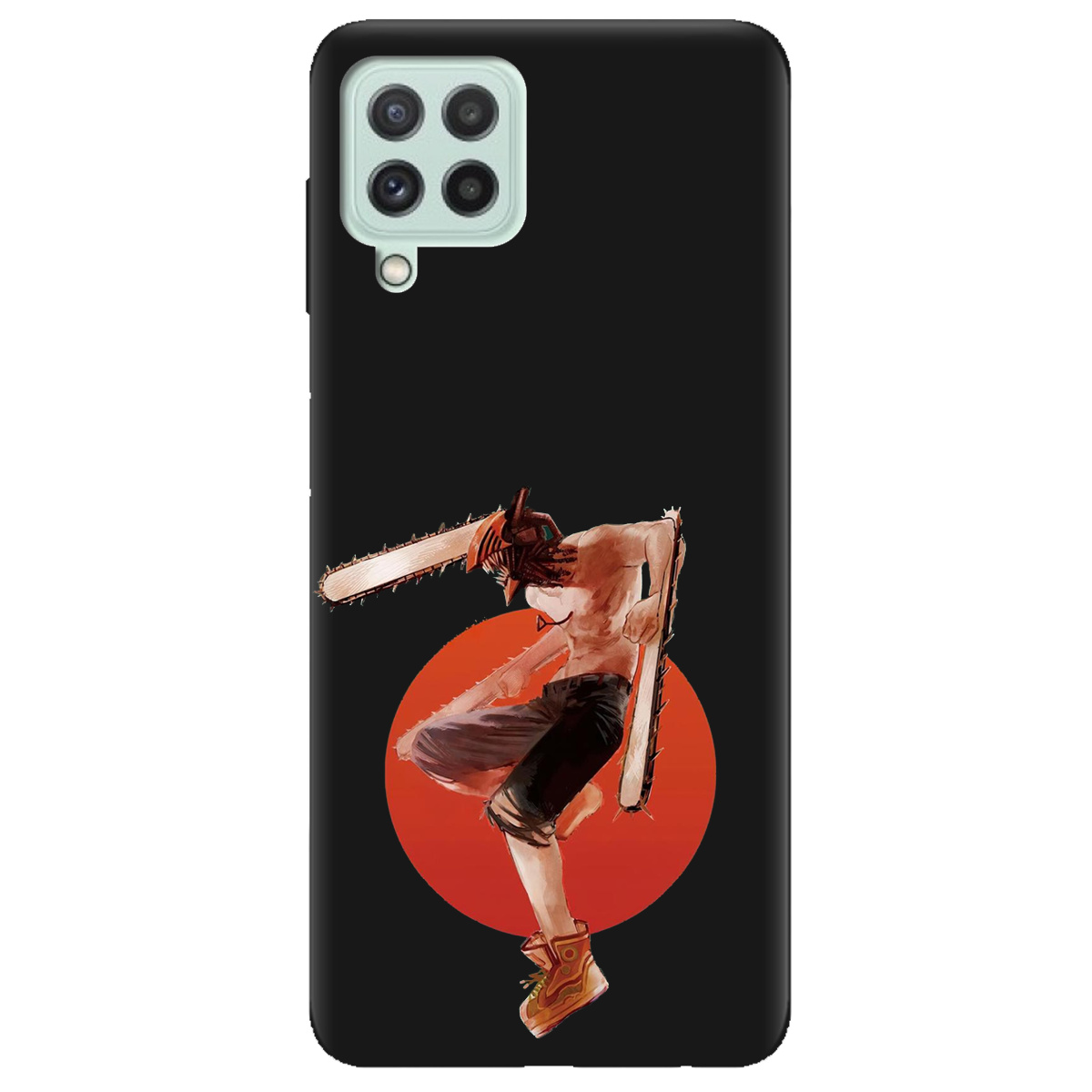 Чехол для Samsung Galaxy M32 черный матовый soft touch Денджі - фото 1 Чехол для Samsung Galaxy M32 черный матовый soft touch Денджі - фото 1 - Чехлы для телефонов