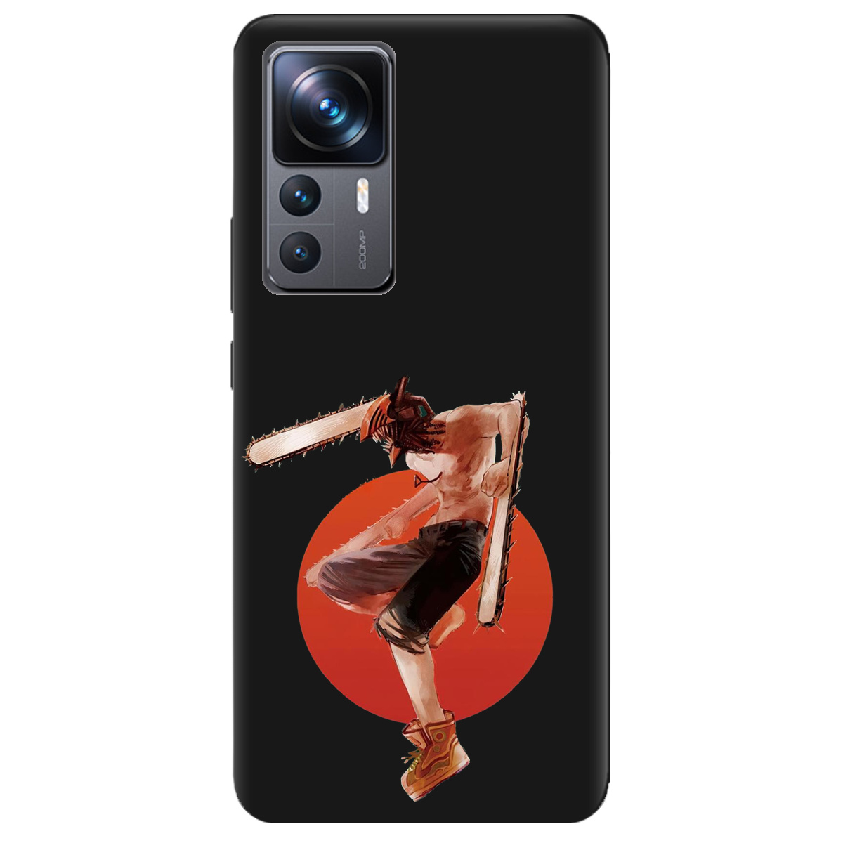 Чохол для Xiaomi 12T чорний матовий soft touch Денджі - фото 1 Чохол для Xiaomi 12T чорний матовий soft touch Денджі - фото 1 - Чохли для телефонів