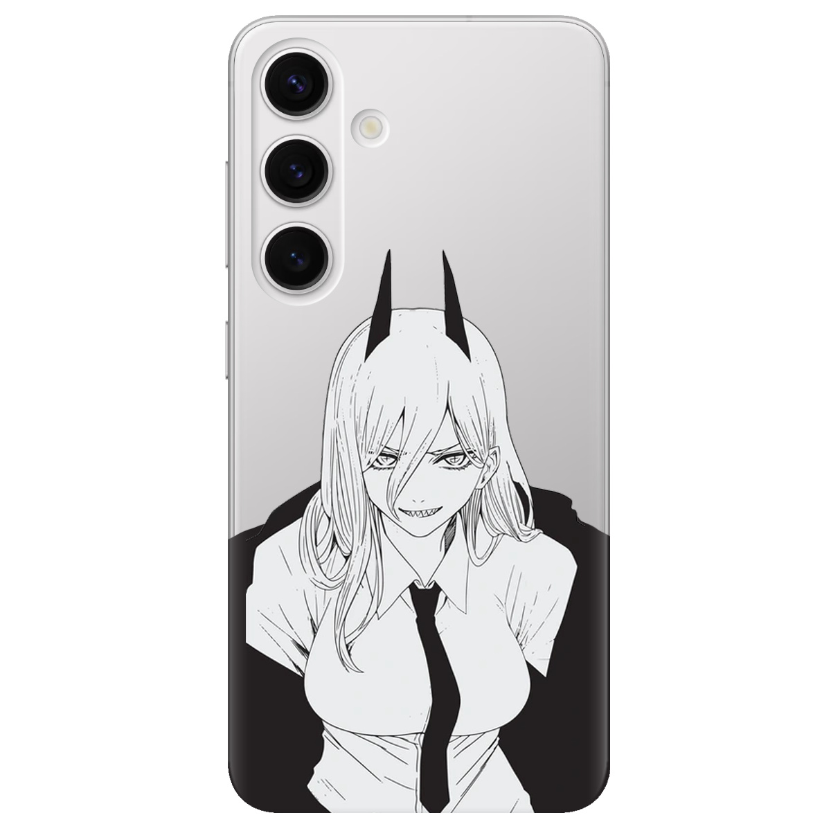 Чехол для Samsung Galaxy S25 Plus прозрачный Power - фото 1 - Чехлы для телефонов