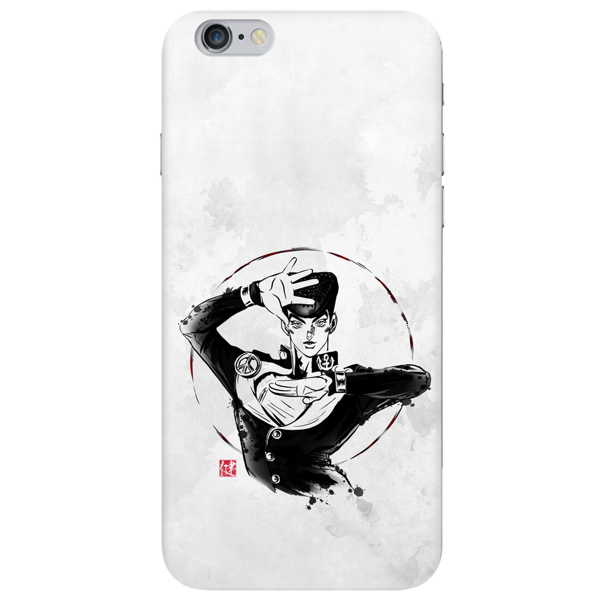 Чехол для Apple iPhone 6 Plus / 6S Plus прозрачный Josuke Higashikata - фото 1 - Чехлы для телефонов