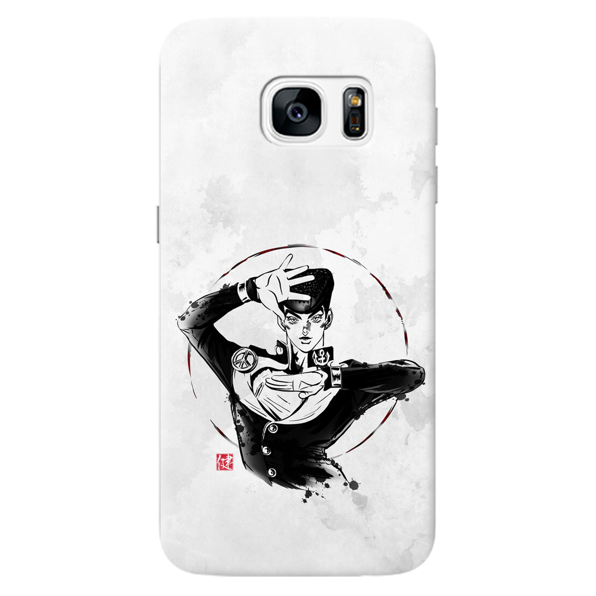 Чехол для Samsung Galaxy S7 прозрачный Josuke Higashikata - фото 1 - Чехлы для телефонов