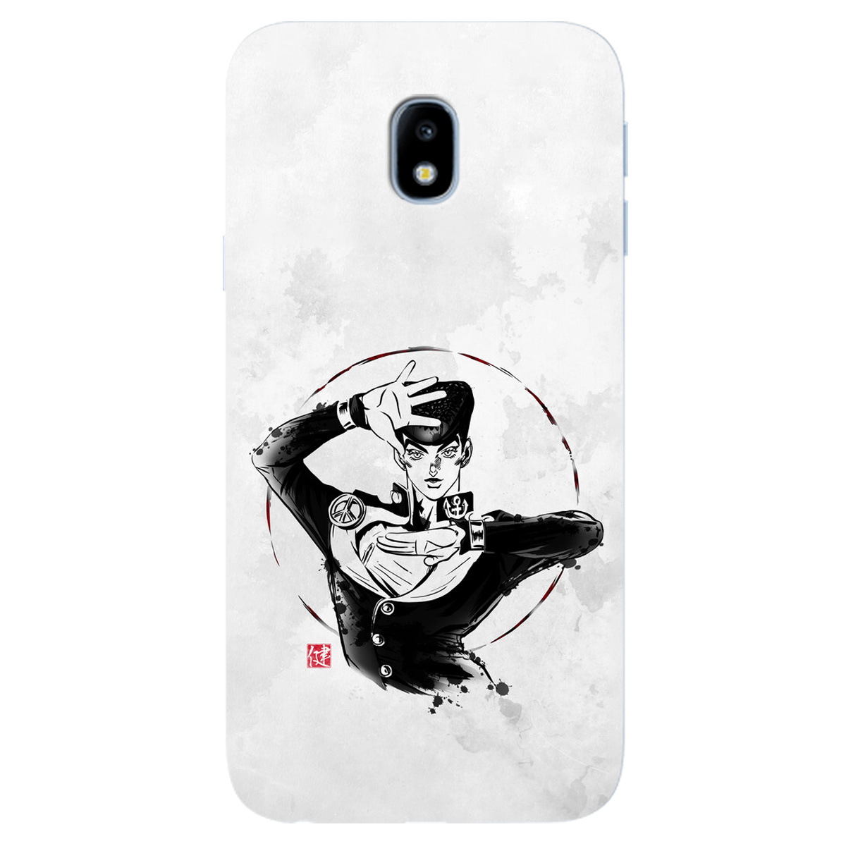 Чохол для Samsung Galaxy J3 2017 прозорий Josuke Higashikata - фото 1 - Чохли для телефонів