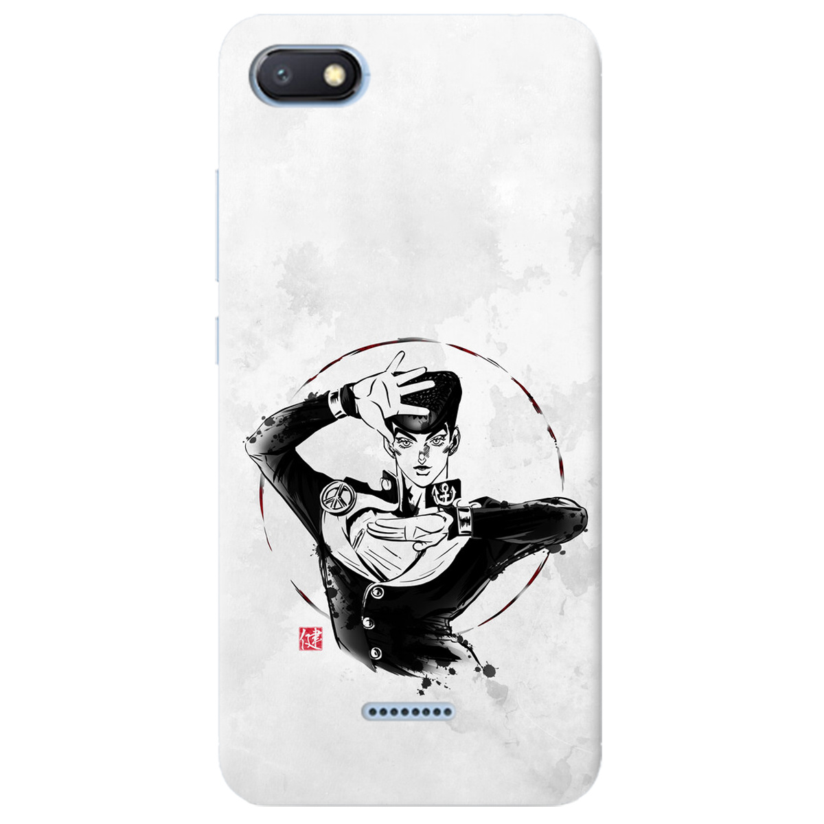 Чохол для Xiaomi Redmi 6A прозорий Josuke Higashikata - фото 1 - Чохли для телефонів