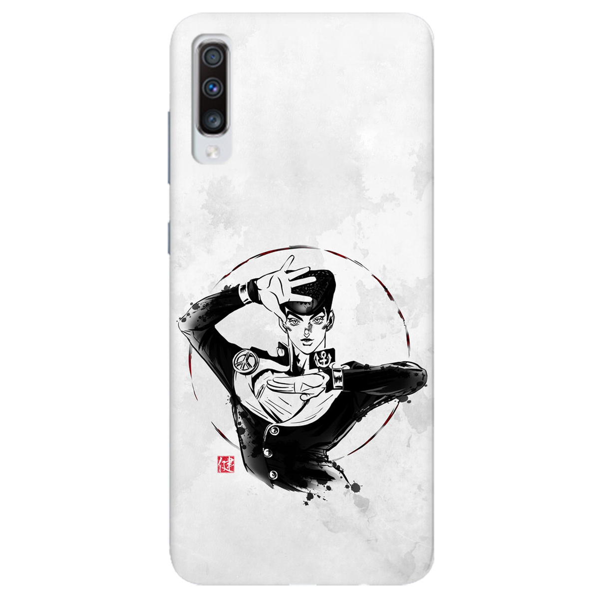 Чохол для Samsung Galaxy A70 прозорий Josuke Higashikata - фото 1 - Чохли для телефонів