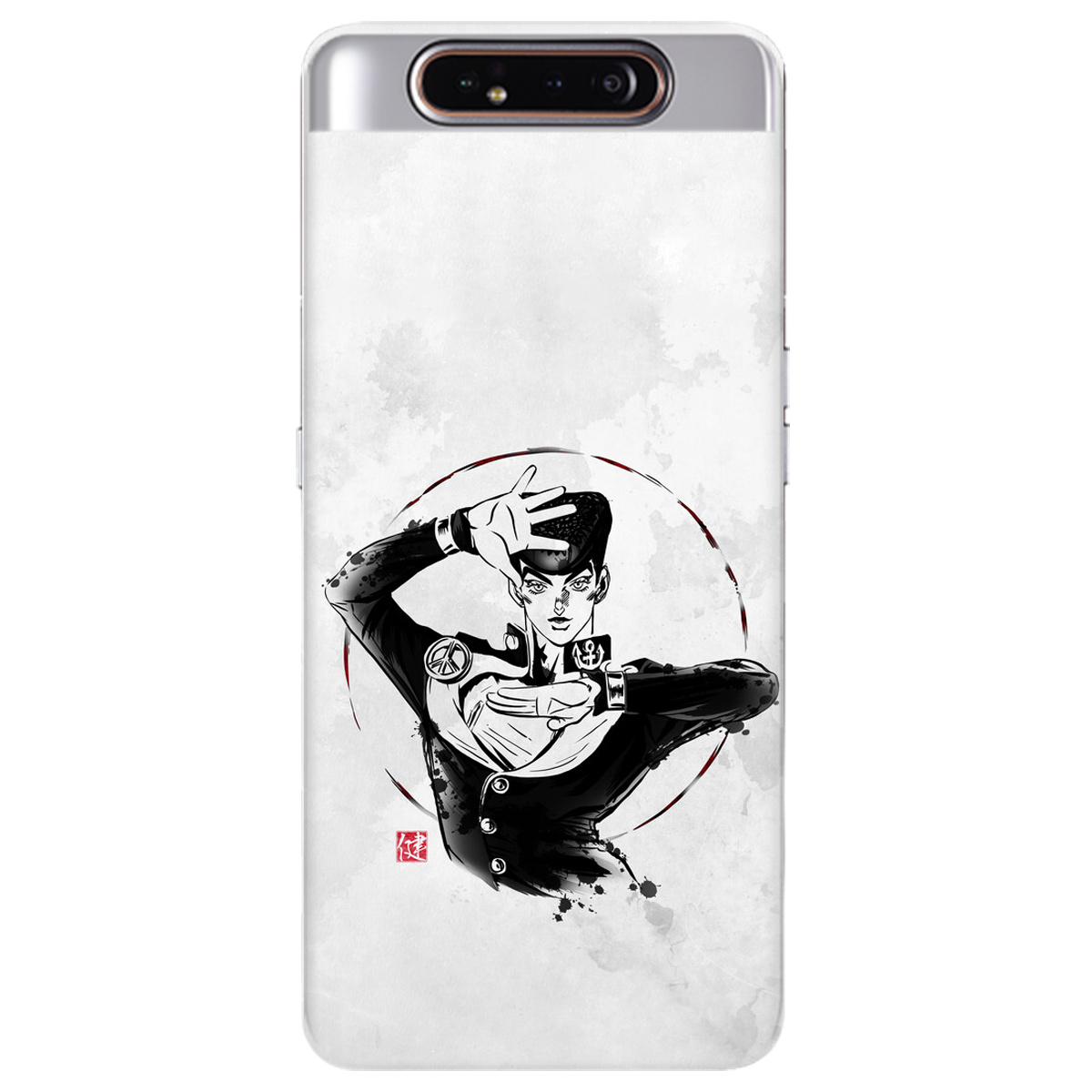 Чехол для Samsung Galaxy A80 прозрачный Josuke Higashikata - фото 1 - Чехлы для телефонов