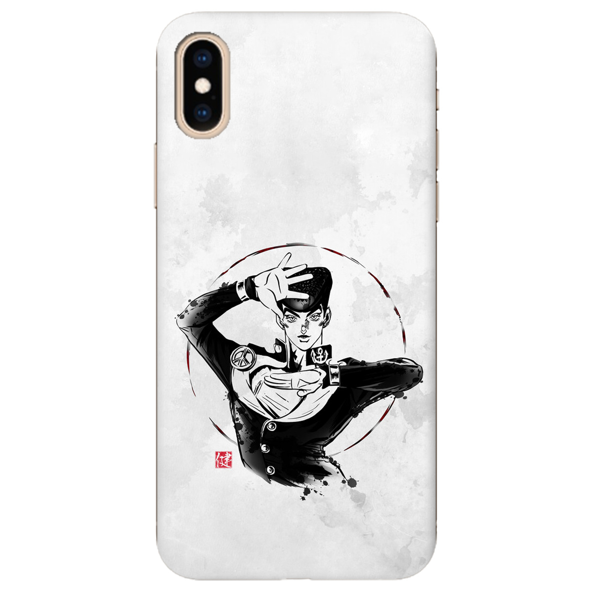 Чохол для Apple iPhone XS Max прозорий Josuke Higashikata - фото 1 - Чохли для телефонів